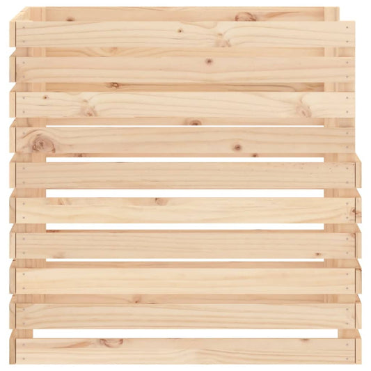 Kompostkasse 80x80x78 cm heltre furu