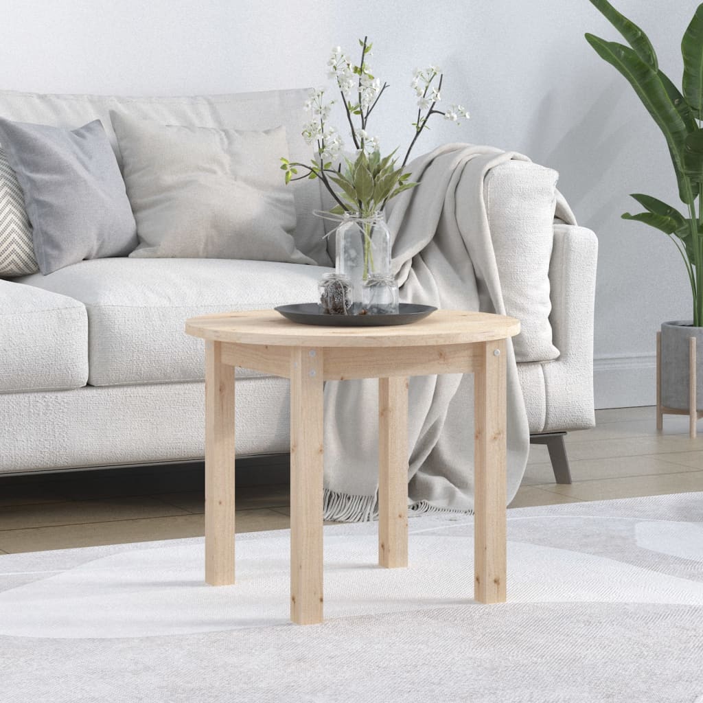 Salongbord Ø 55x45 cm heltre furu