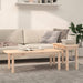 Salongbord 2 stk heltre furu
