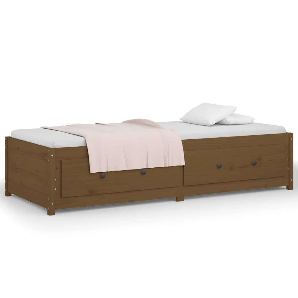 Dagseng honningbrun 90x200 cm heltre furu