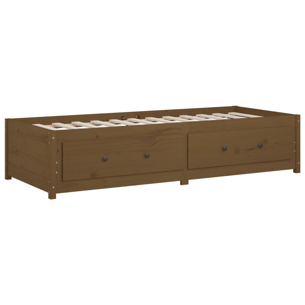 Dagseng honningbrun 90x200 cm heltre furu