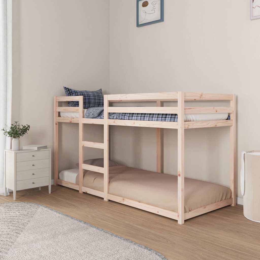 Køyeseng 80x200 cm heltre furu