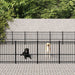 Utendørs hundegård stål 50,81 m²