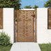 Hageport 100x150 cm cortenstål firkantet design