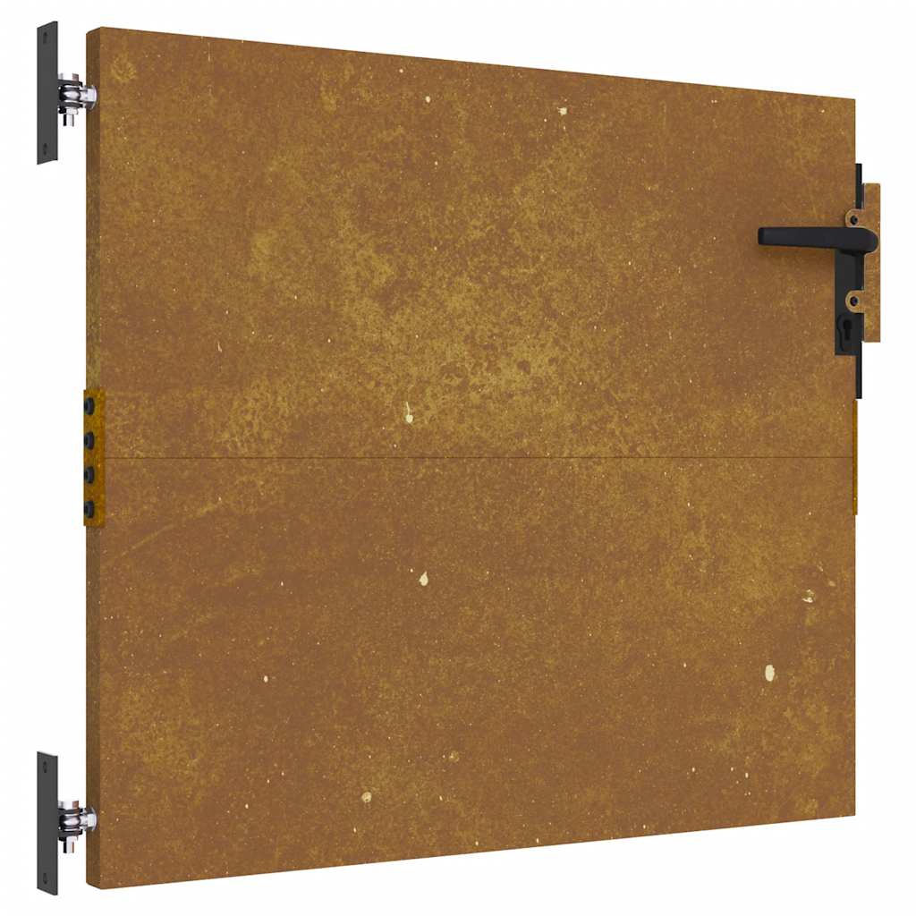 Hageport 85x75 cm cortenstål