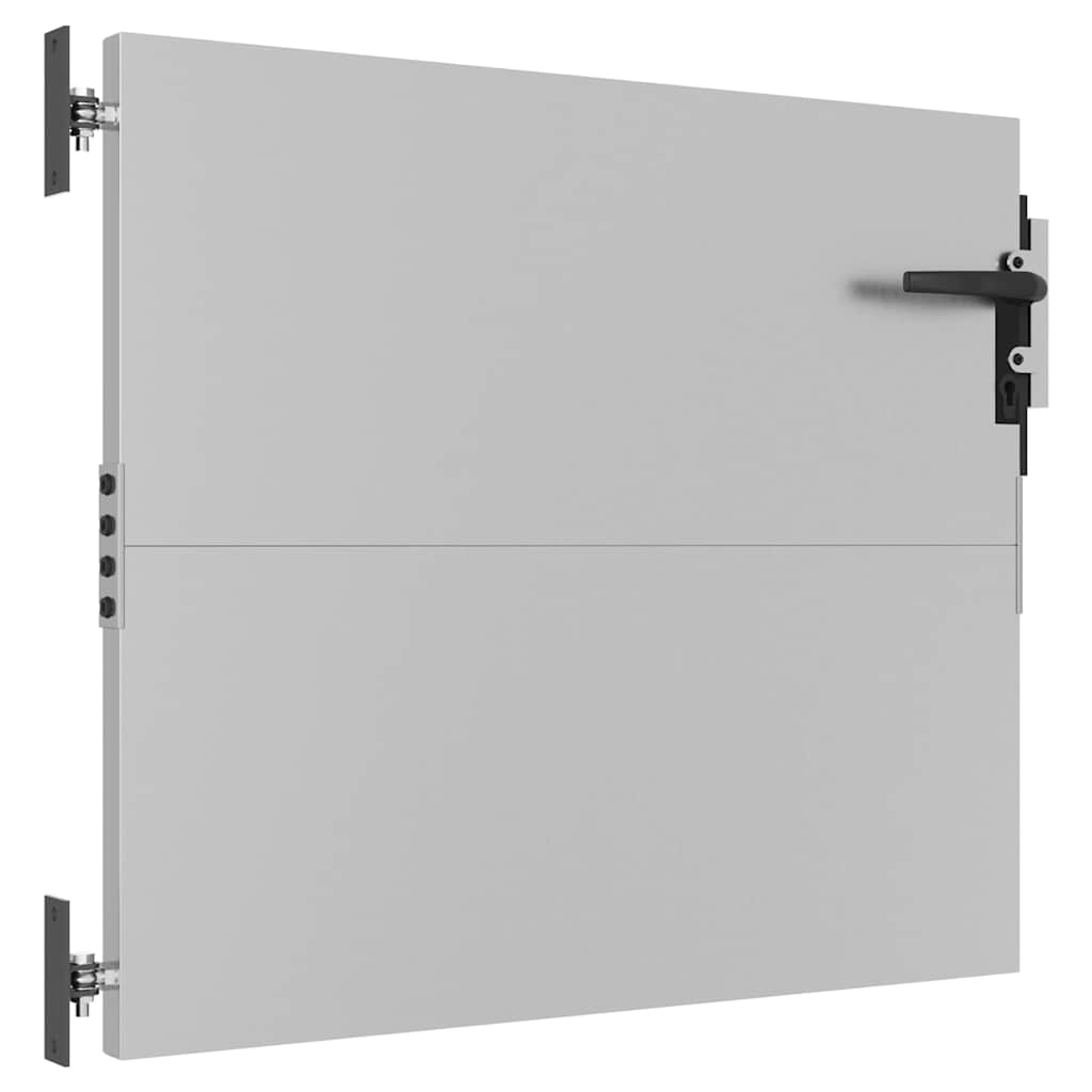 Hageport 85x125 cm cortenstål firkantet design