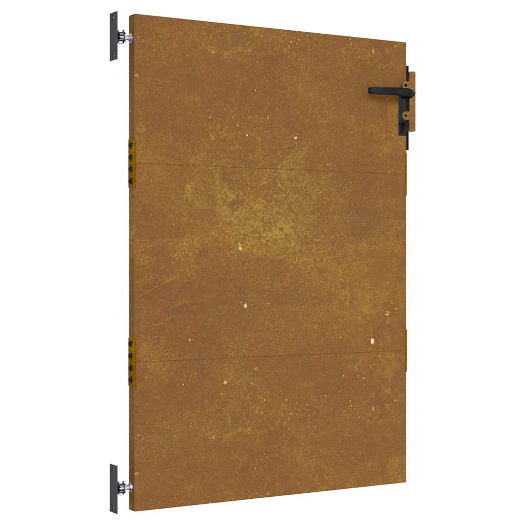 Hageport 85x125 cm cortenstål