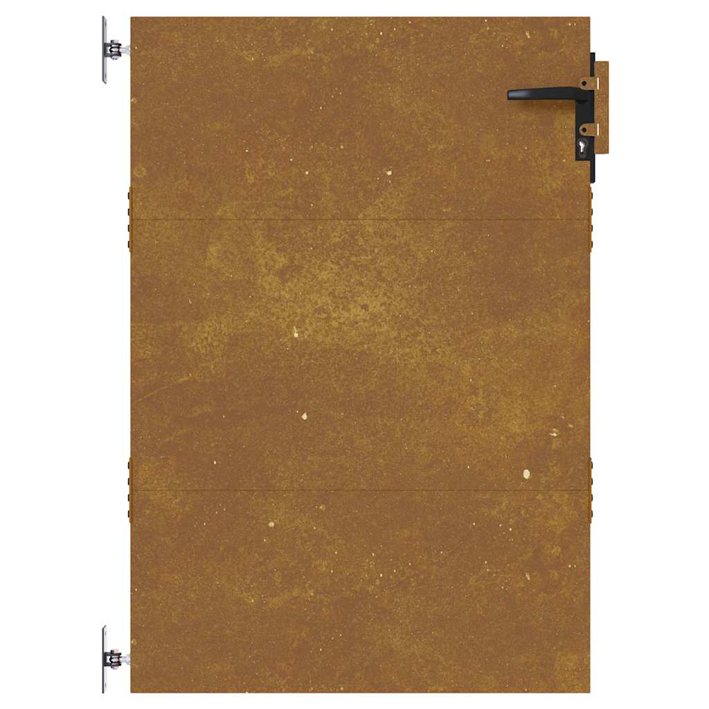 Hageport 85x125 cm cortenstål