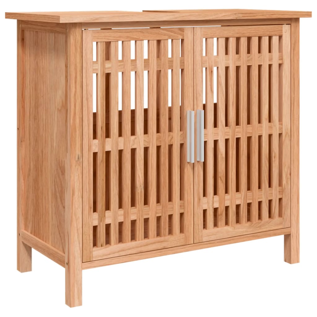Servantskap 66x29x61,5 cm heltre valnøtt