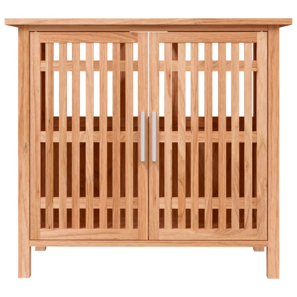 Servantskap 66x29x61,5 cm heltre valnøtt