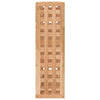 Vegghylle 49x15x49 cm heltre valnøtt