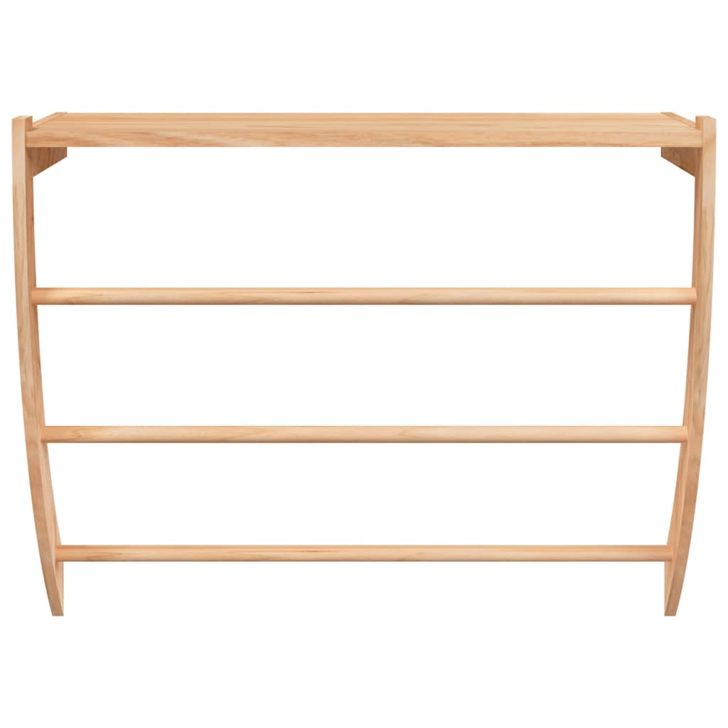 Håndklestativ 60x25,5x49 cm heltre valnøtt