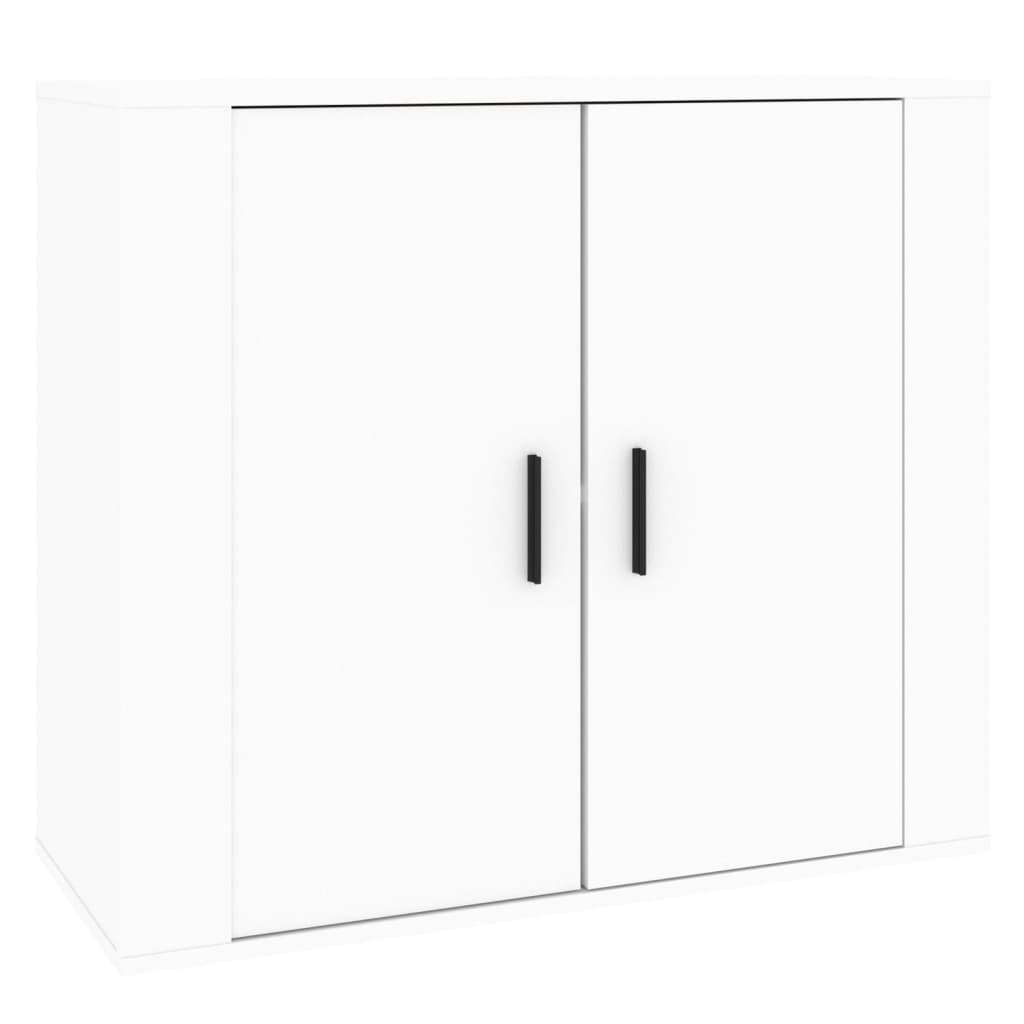 Skjenk hvit 80x33x70 cm konstruert tre vidaXL