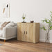 Skjenk sonoma eik 80x33x70 cm konstruert tre vidaXL