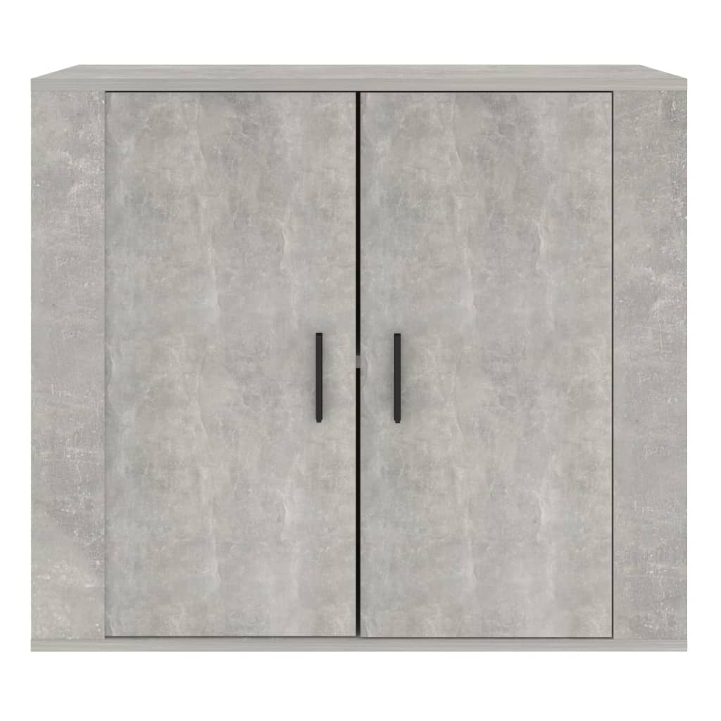 Skjenk betonggrå 80x33x70 cm konstruert tre vidaXL