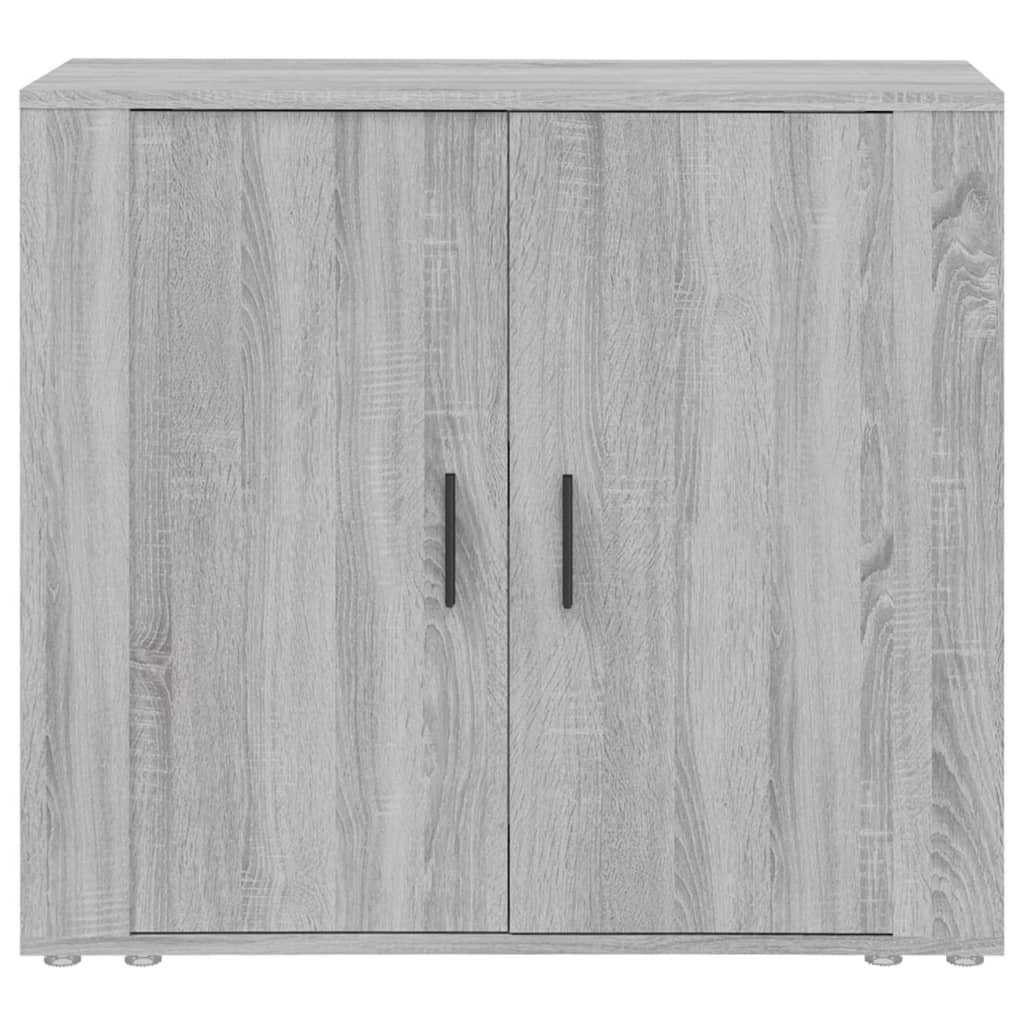 Skjenk grå sonoma 80x33x70 cm konstruert tre vidaXL