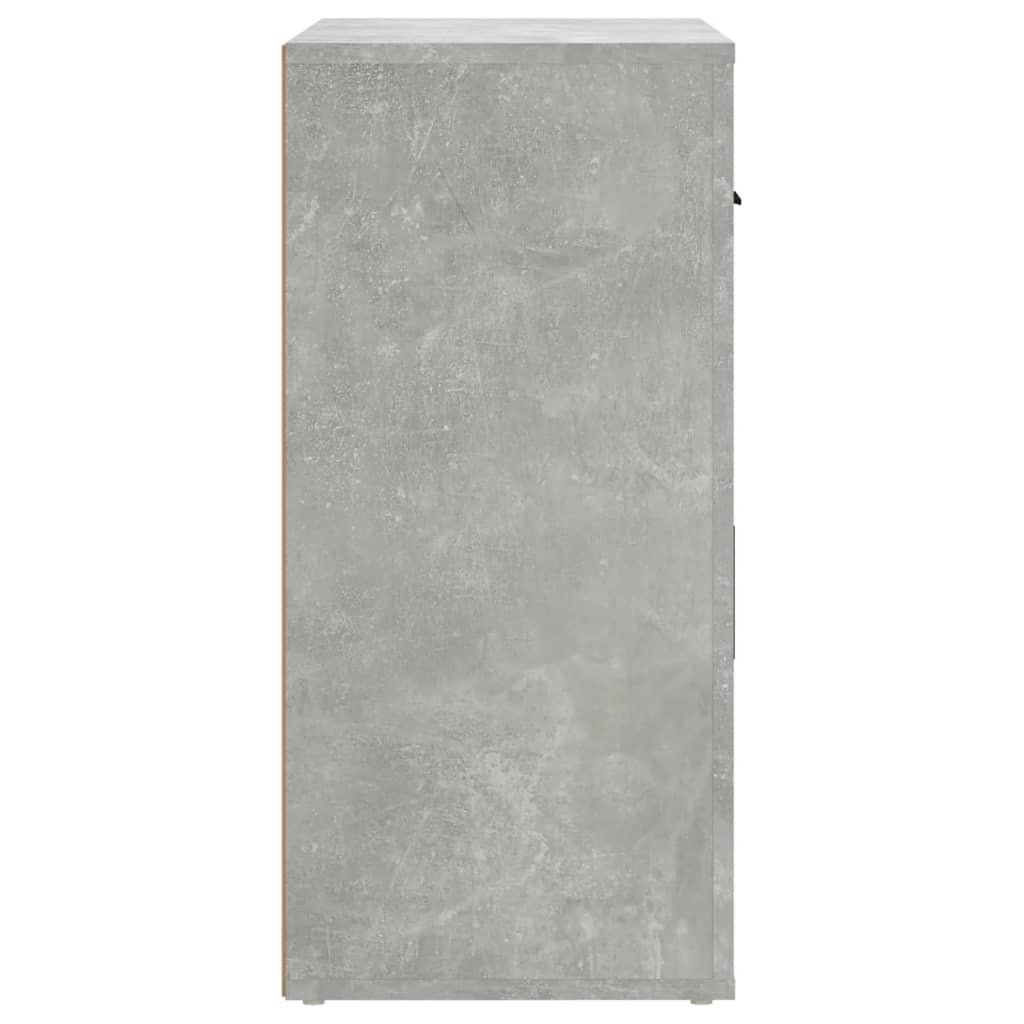Skjenk betonggrå 80x33x70 cm konstruert tre vidaXL