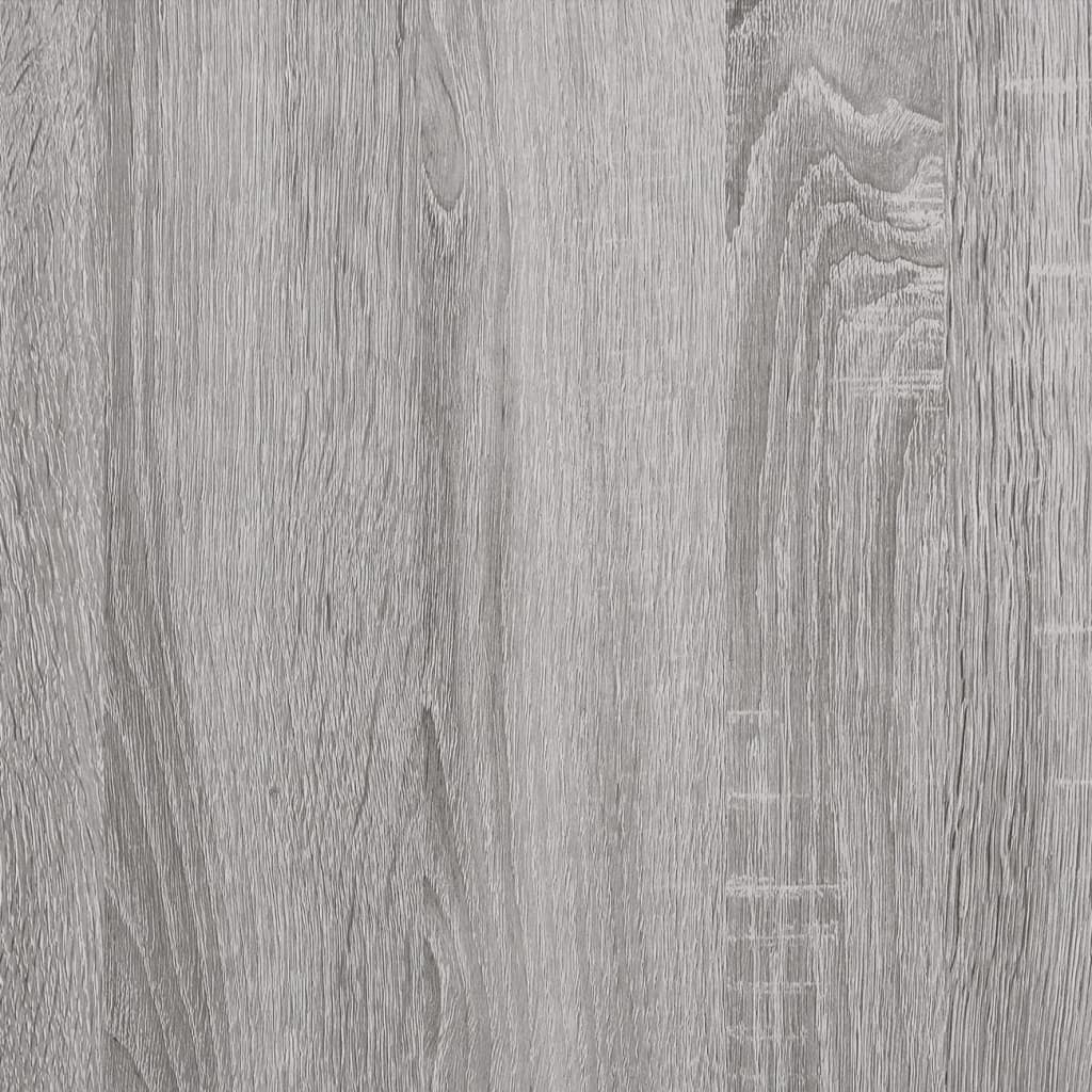 Skjenk grå sonoma 80x33x70 cm konstruert tre vidaXL