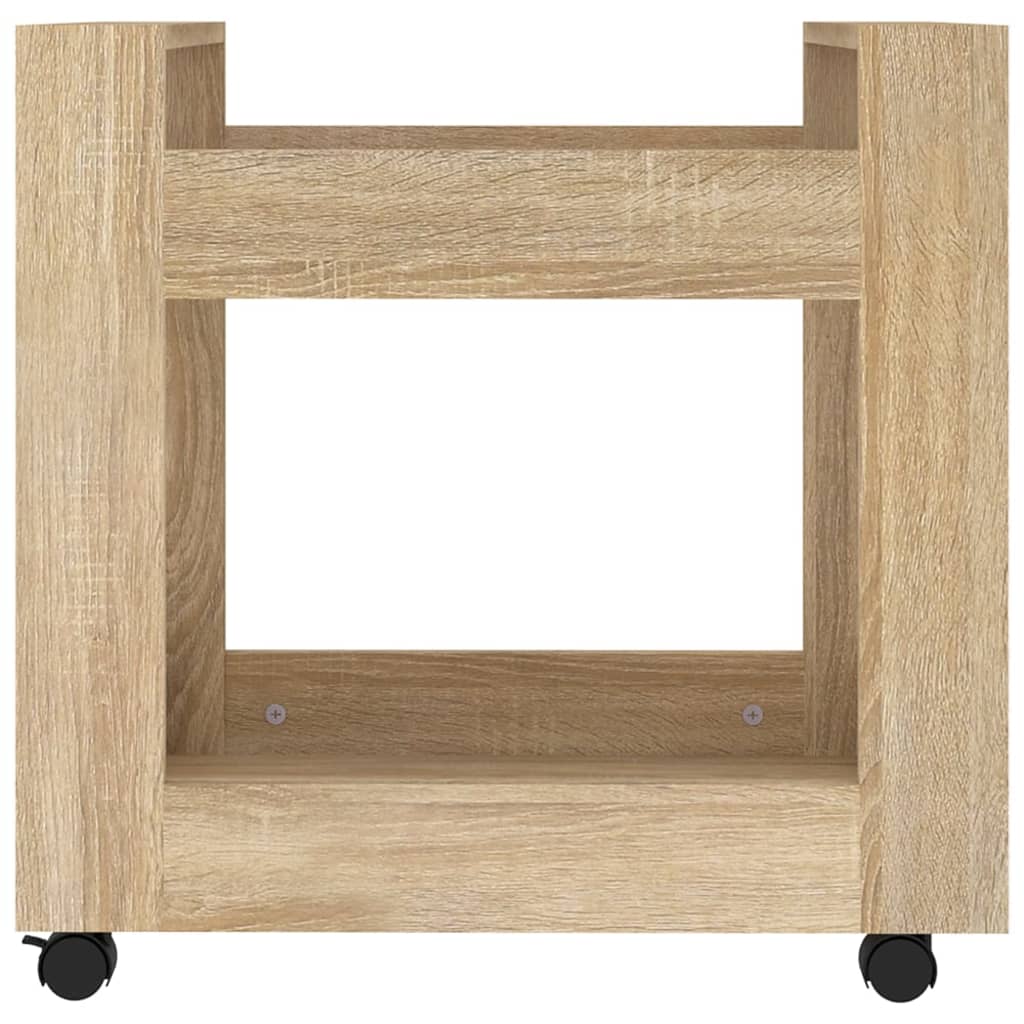Tralle til skrivebord sonoma eik 60x45x60 cm konstruert tre