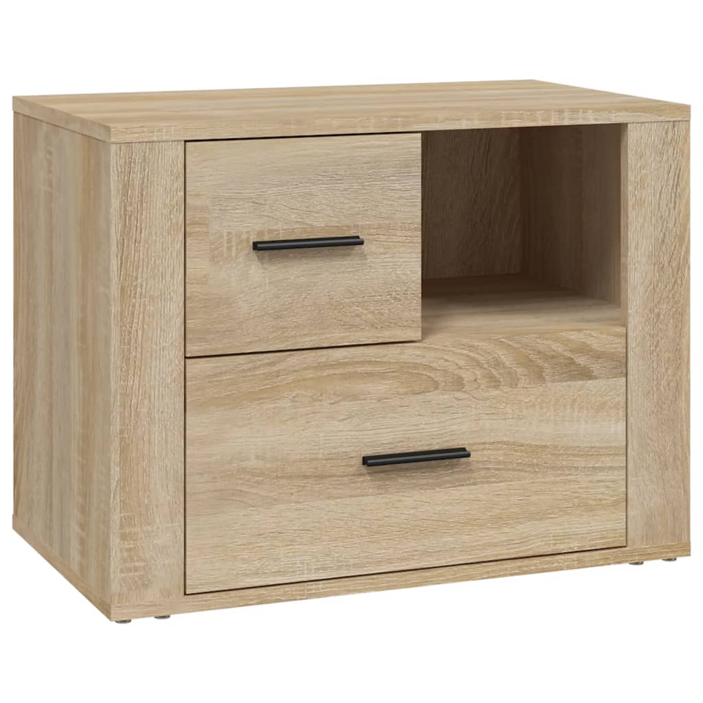 Nattbord sonoma eik 60x36x45 cm konstruert tre