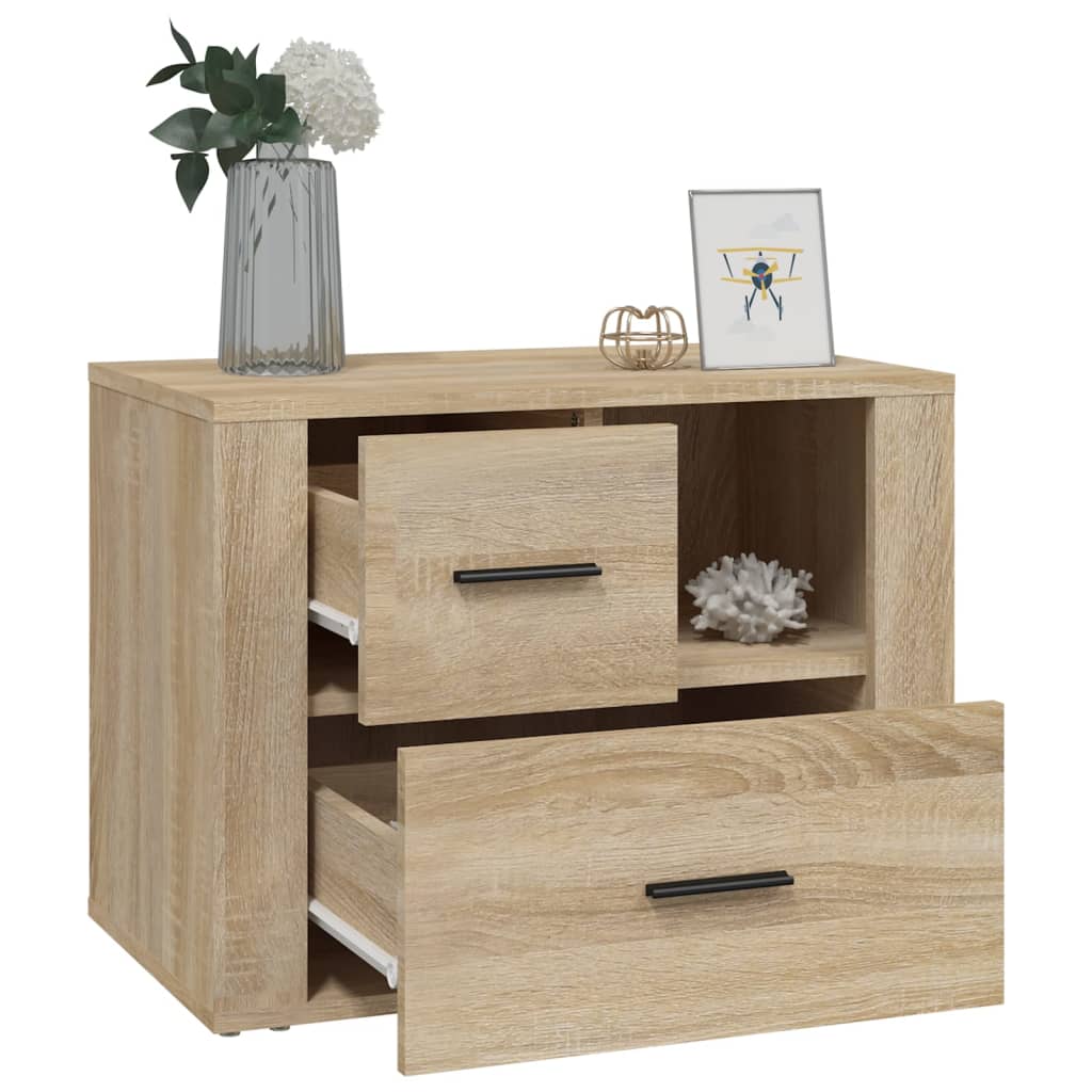Nattbord sonoma eik 60x36x45 cm konstruert tre