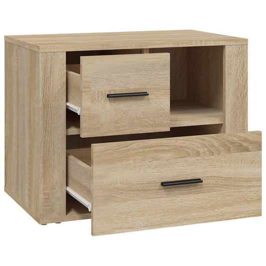 Nattbord sonoma eik 60x36x45 cm konstruert tre