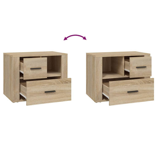 Nattbord sonoma eik 60x36x45 cm konstruert tre