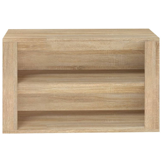 Skohylle sonoma eik 75x35x45 cm konstruert tre
