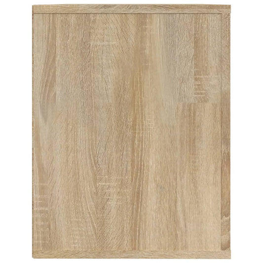 Skohylle sonoma eik 75x35x45 cm konstruert tre