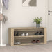 Skohylle sonoma eik 100x35x45 cm konstruert tre