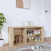 Skoskap sonoma eik 100x35x45 cm konstruert tre