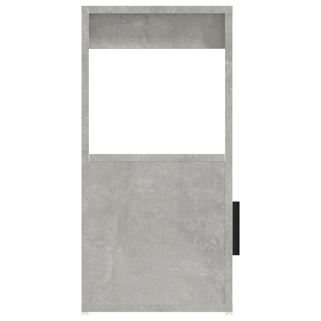 Skjenk betonggrå 80x30x60 cm konstruert tre
