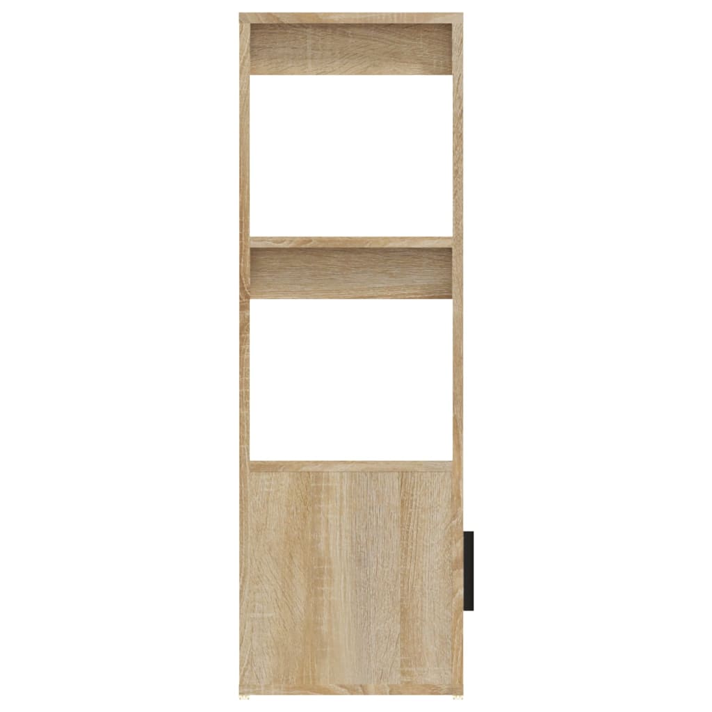 Skjenk sonoma eik 80x30x90 cm konstruert tre