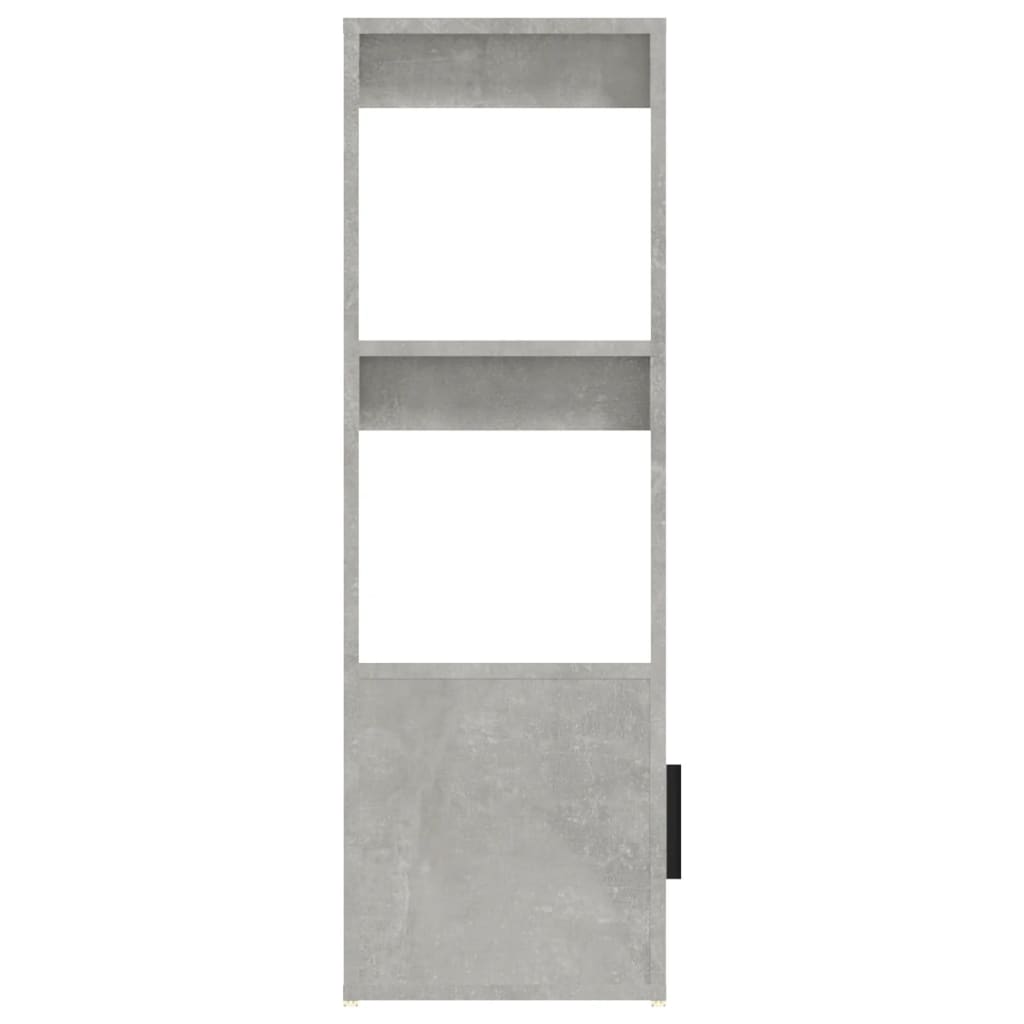 Skjenk betonggrå 80x30x90 cm konstruert tre