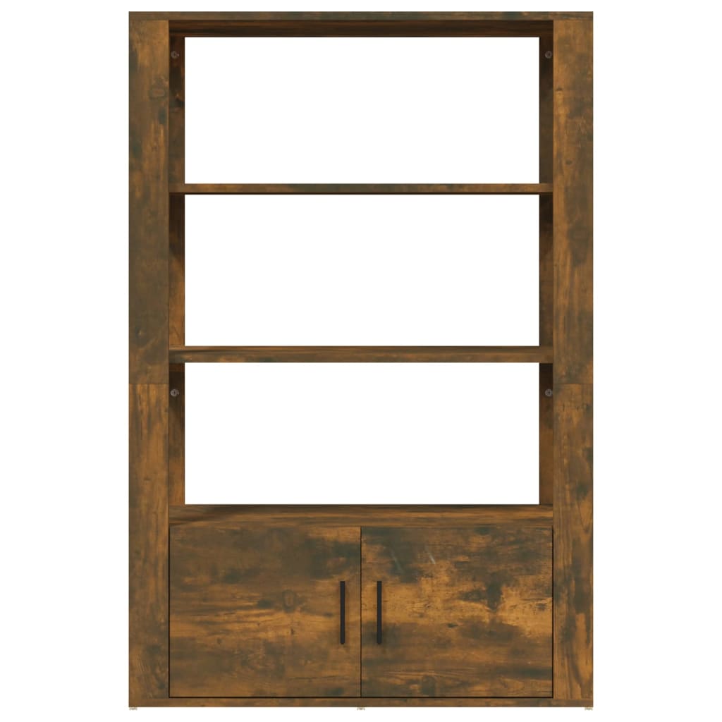 Skjenk røkt eik 80x30x119,5 cm konstruert tre