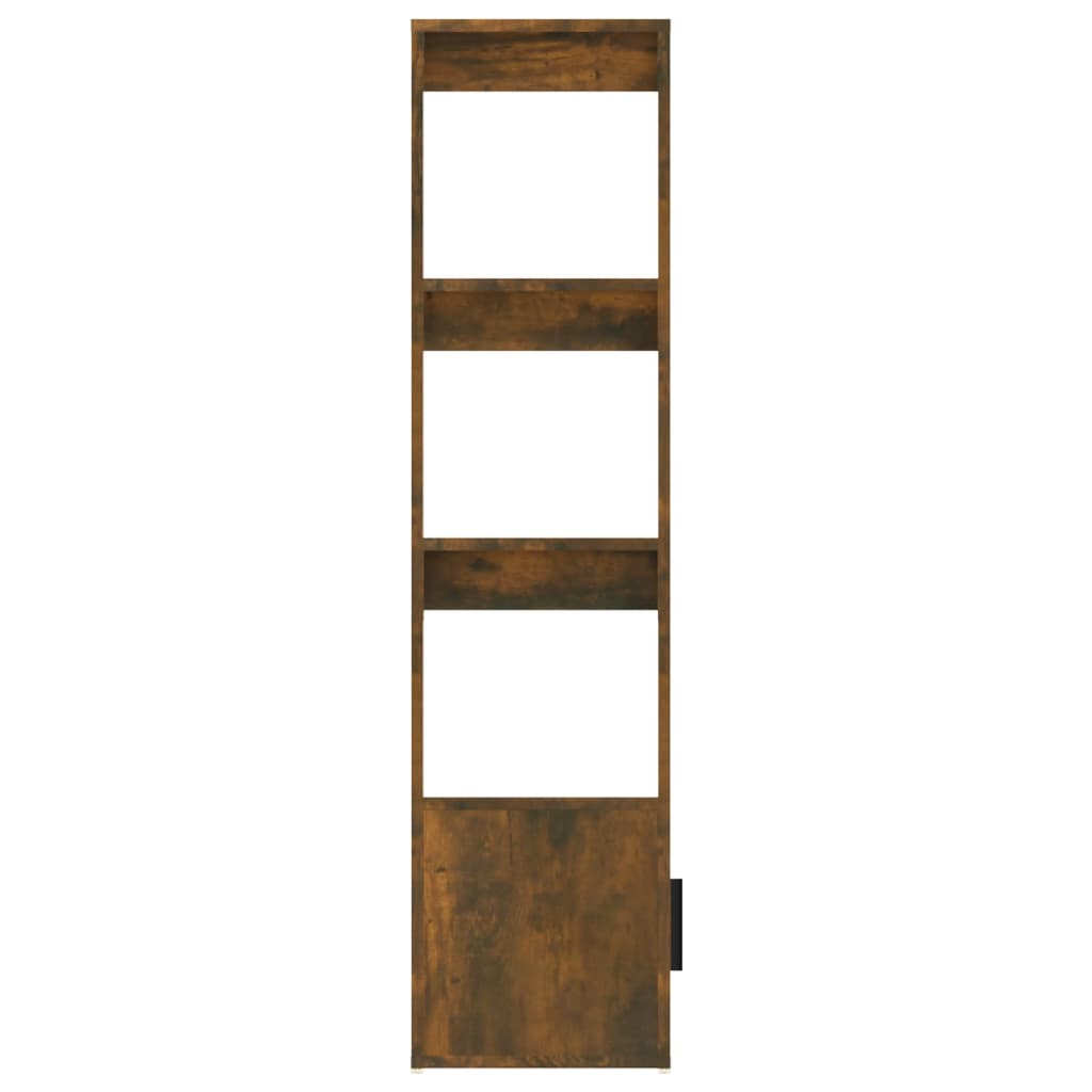 Skjenk røkt eik 80x30x119,5 cm konstruert tre