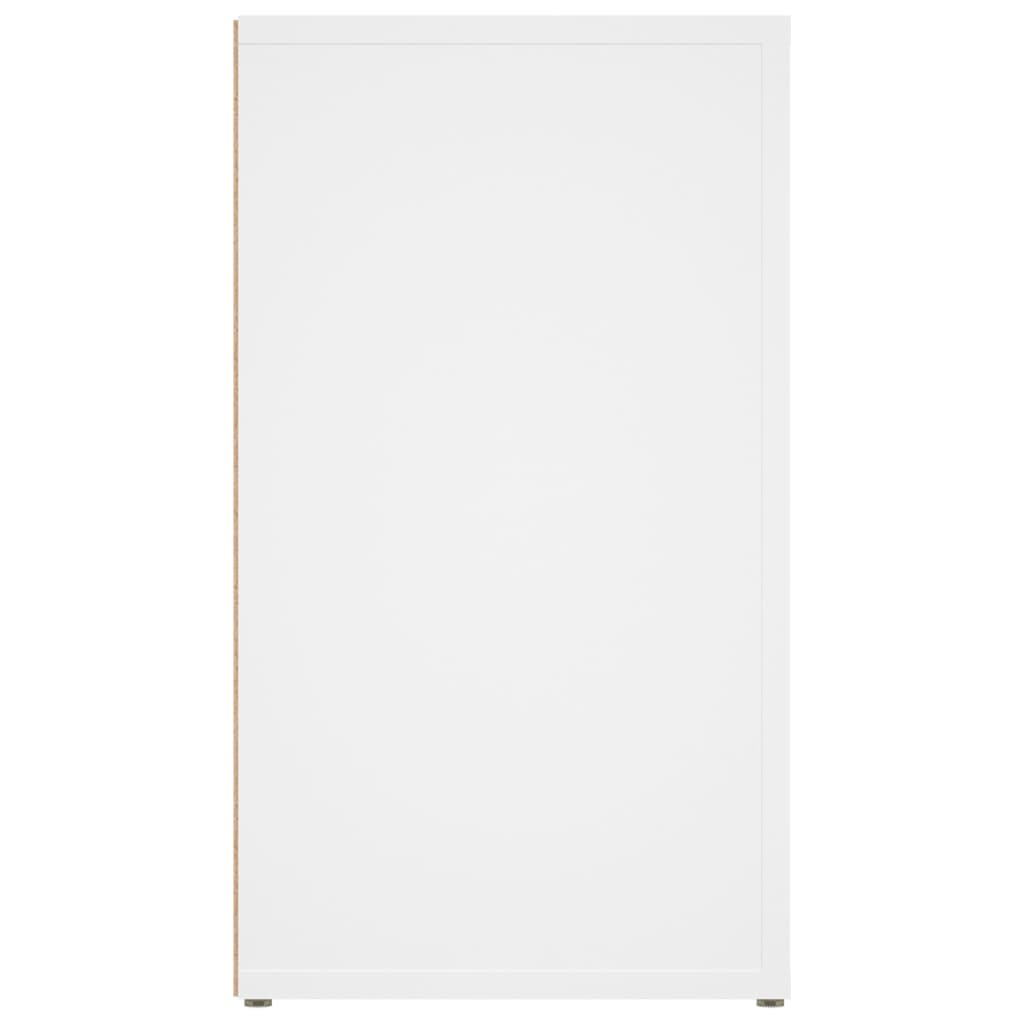 Skjenk hvit 80x30x54 cm konstruert tre vidaXL