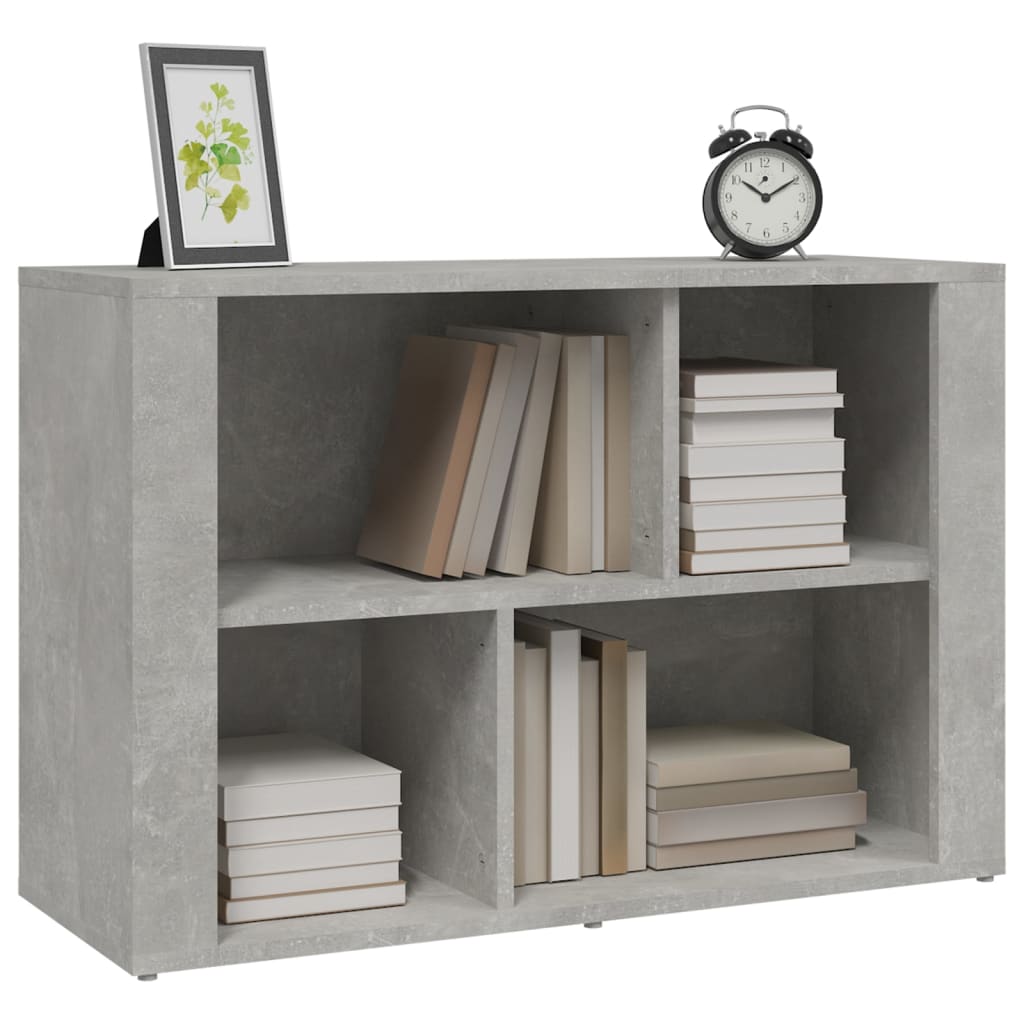 Skjenk betonggrå 80x30x54 cm konstruert tre