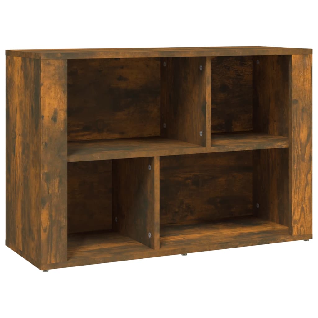 Skjenk røkt eik 80x30x54 cm konstruert tre vidaXL
