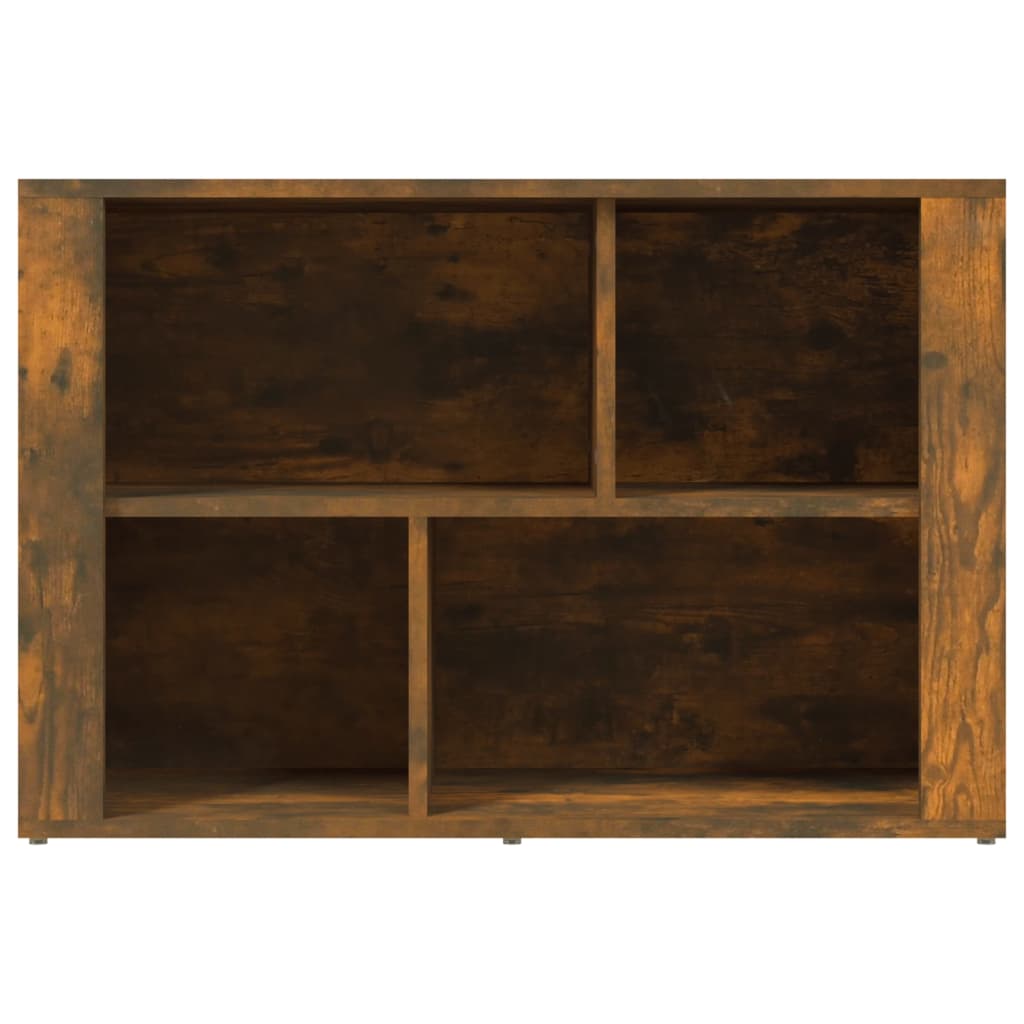 Skjenk røkt eik 80x30x54 cm konstruert tre vidaXL