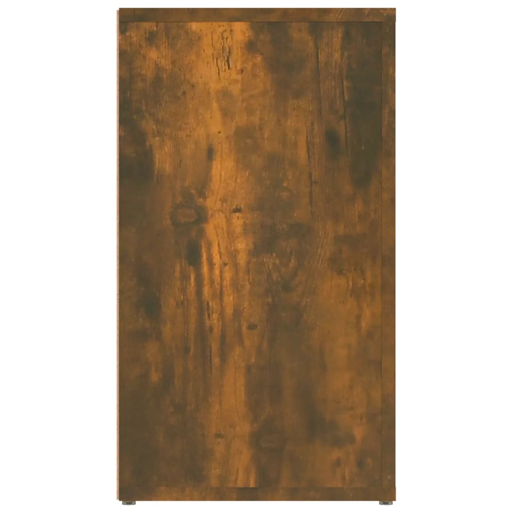 Skjenk røkt eik 80x30x54 cm konstruert tre vidaXL