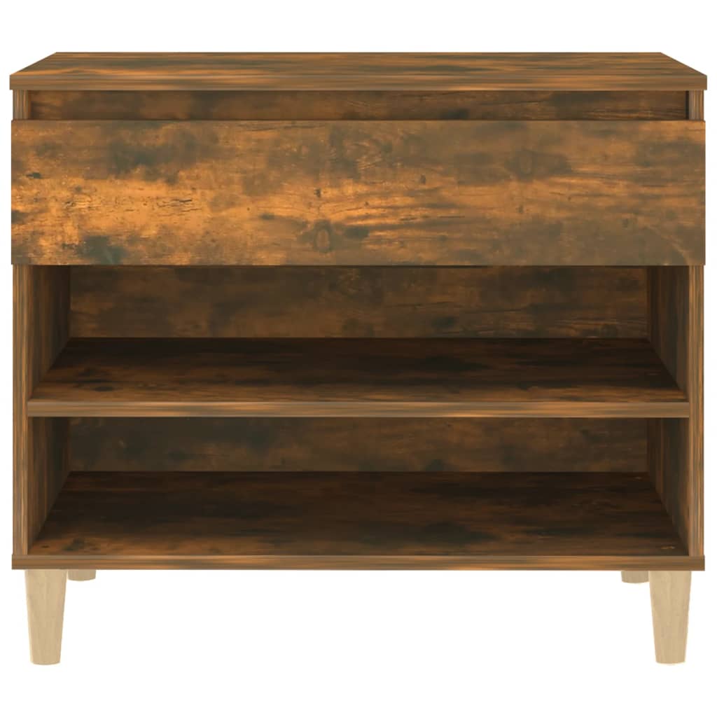 Skoskap røkt eik 70x36x60 cm konstruert tre