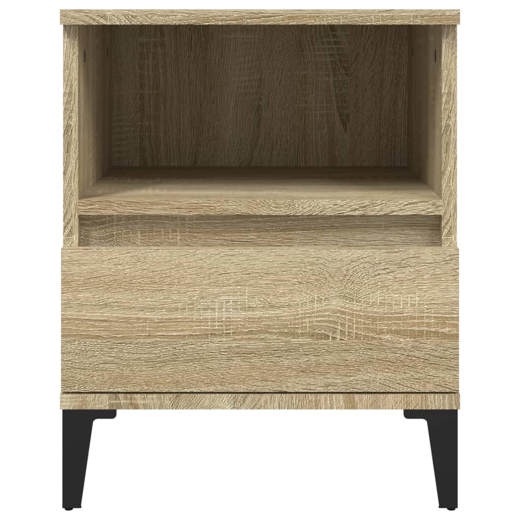 Nattbord sonoma eik 40x35x50 cm vidaXL