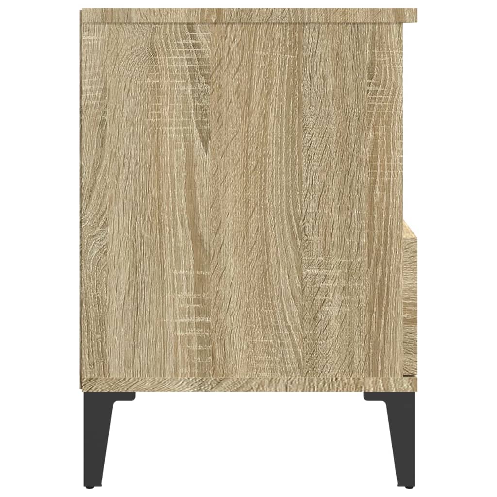Nattbord sonoma eik 40x35x50 cm vidaXL