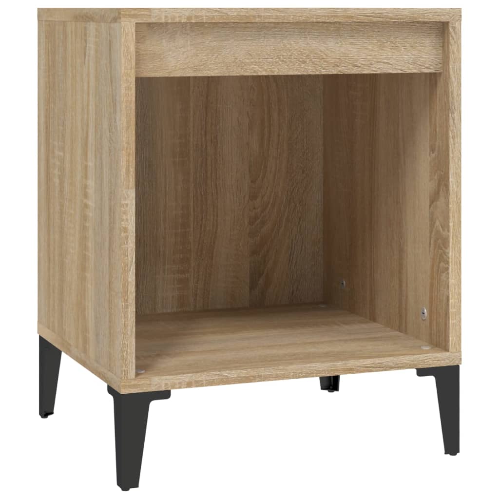 Nattbord sonoma eik 40x35x50 cm