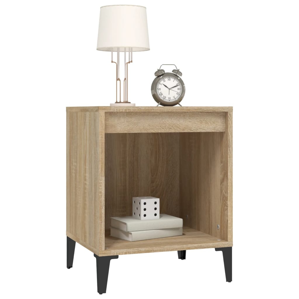 Nattbord sonoma eik 40x35x50 cm
