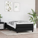 Boxspring-sengeramme svart 90x190 cm Single stoff