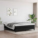 Boxspring-sengeramme boksfjær svart 180x200 cm Super King stoff