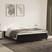 Boxspring-sengeramme svart 180x200 cm Super King fløyel