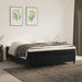 Boxspring-sengeramme svart 180x200 cm Super King fløyel